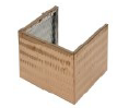 Square Jacket – 17" x 15" x 9"
