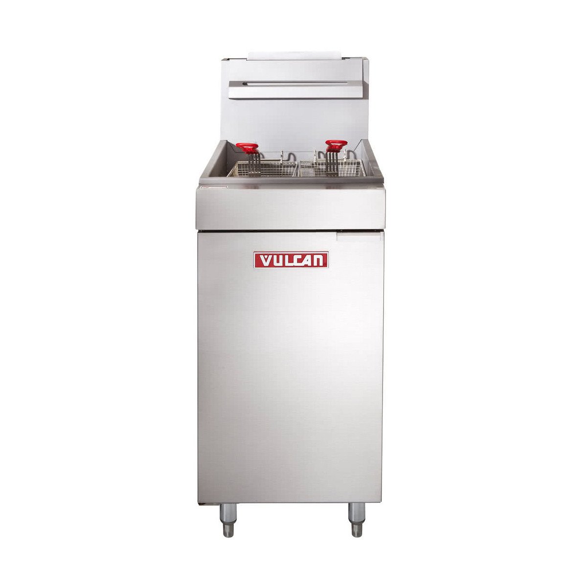 Vulcan LG500 65-70 lb. Natural Gas Floor Fryer – 150,000 Btu