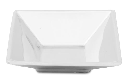 13" Double-Walled Spiral Square Bowl