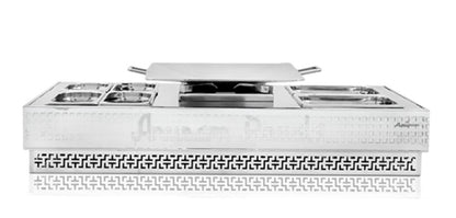 Stainless Steele 1 Burner Live Station