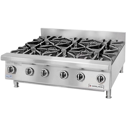 Garland 36″ Six Burner Gas Hot Plate