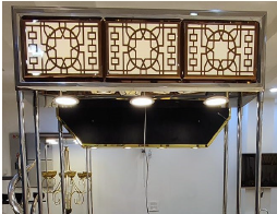 Criss Cross Table Hood
