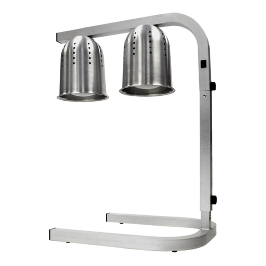 Winco Heat Lamp Aluminum Base And Light Hood