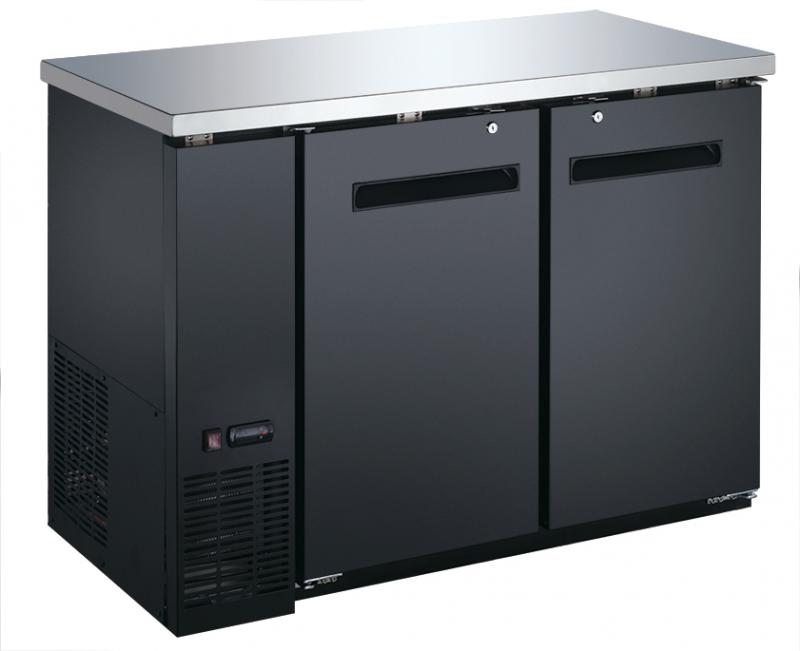 Omcan 49″ 2 Solid Door Bar Cooler