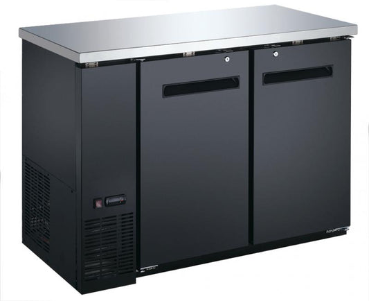 Omcan 49″ 2 Solid Door Bar Cooler