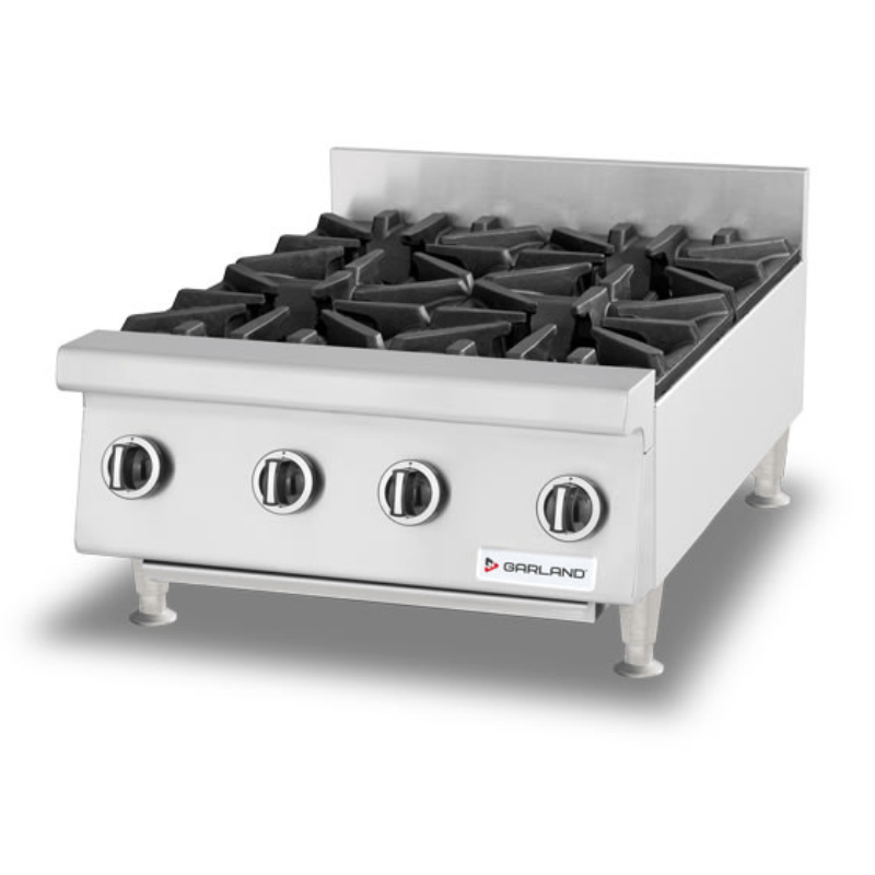 Garland 24″ Four Burner Natural Gas Hot Plate – GTOG24-4