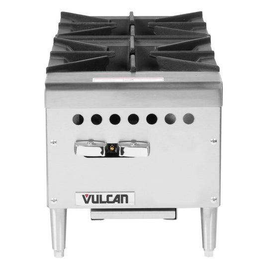 Vulcan Countertop 12” 2-Burner Gas Hot Plate